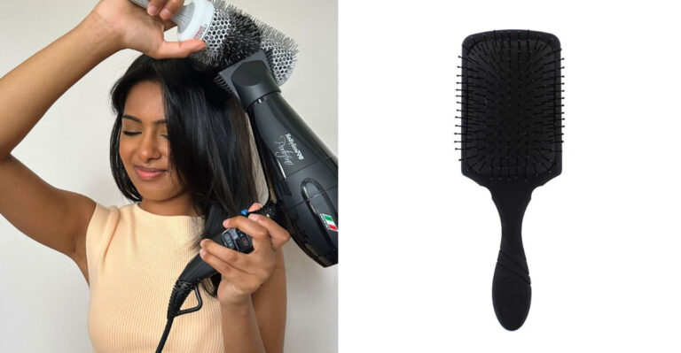 Your Ultimate Guide To Hairbrushes (& When You Should Use Each Type)