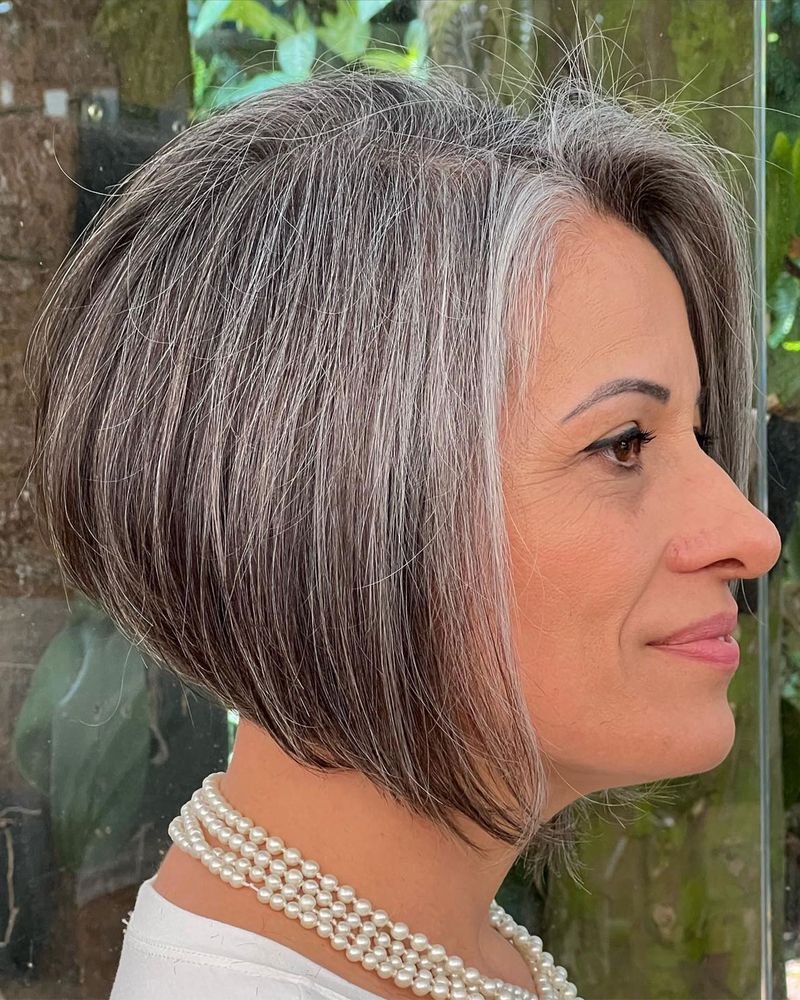 Age-Reversing Side-Parted Bob