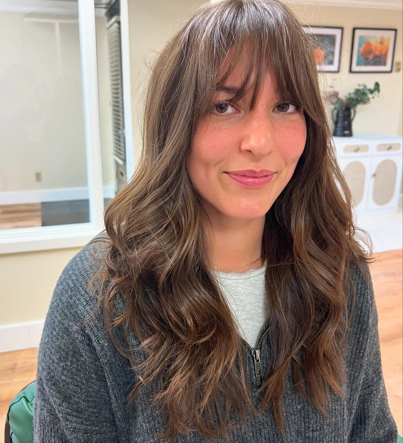 Youthful Soft Bangs