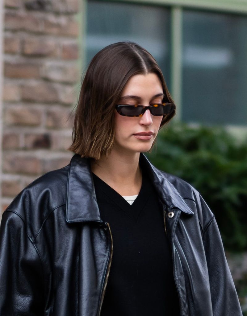 Hailey Bieber's Sleek Bob