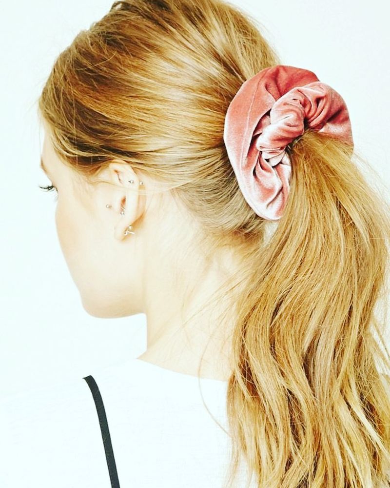 Scrunchie Ponytails