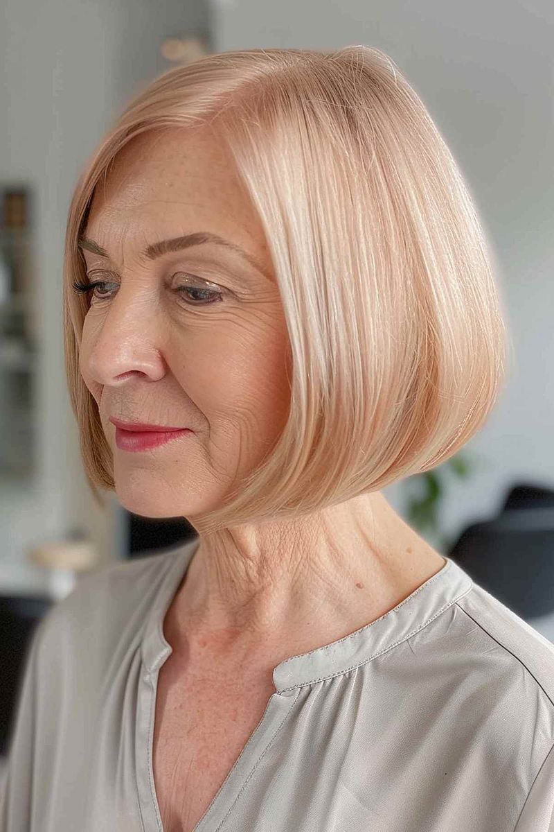 Harsh Blunt Bob