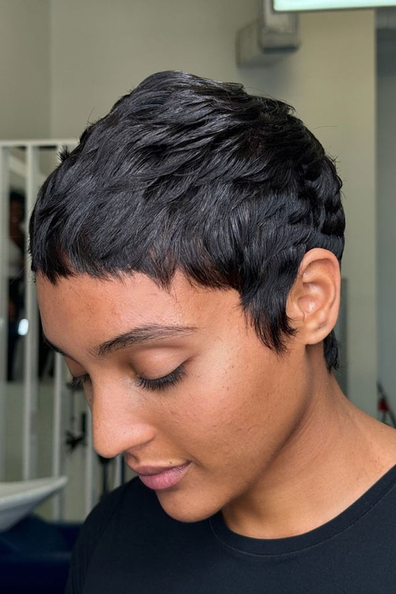 Textured Pixie Cuts