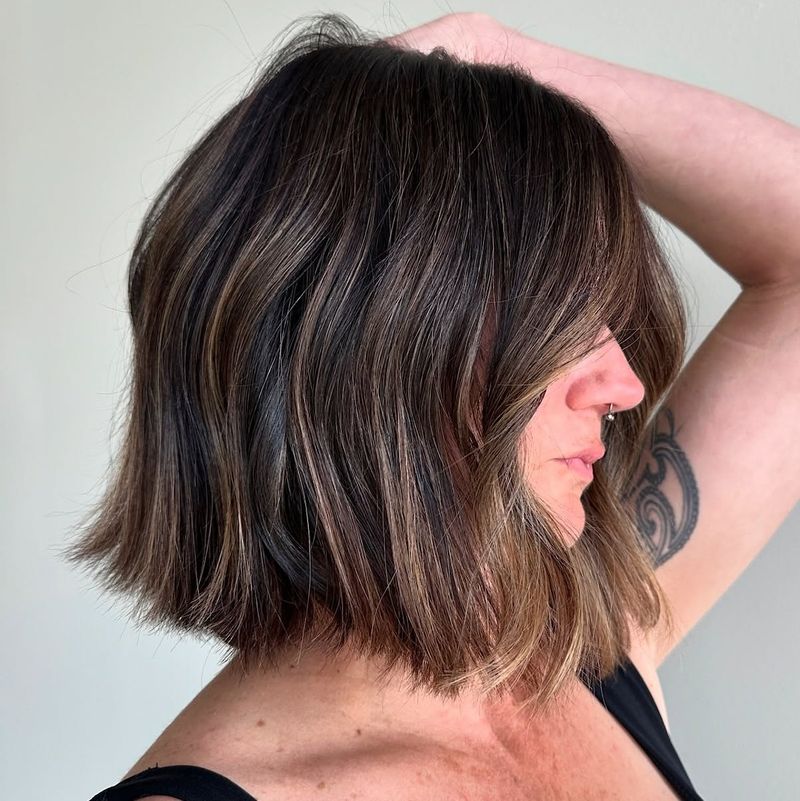 One-Length Blunt Bob