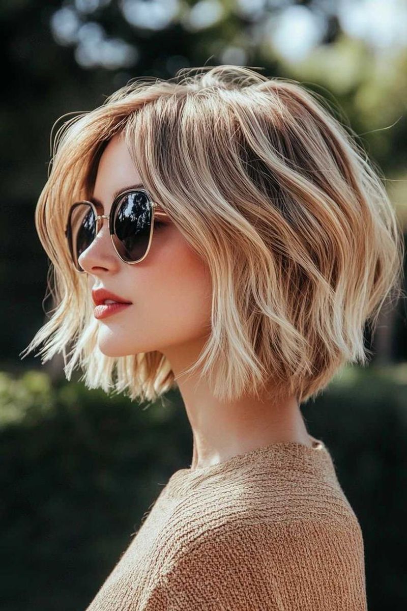 Messy Beach Waves Bob