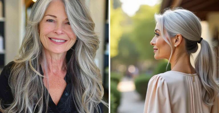 14 Elegant Long Hairstyles That Flatter Women Over 60 (And 6 Extra Looks to Spark Inspiration)