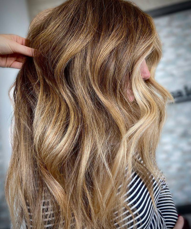 Balayage beijado pelo sol