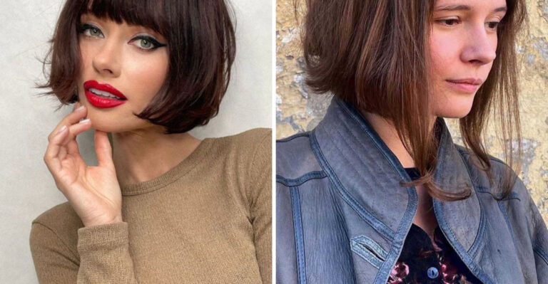 15 Angled Bob Styles With Bangs That Can Be Surprisingly Unflattering (Plus 5 Better Left Alone)