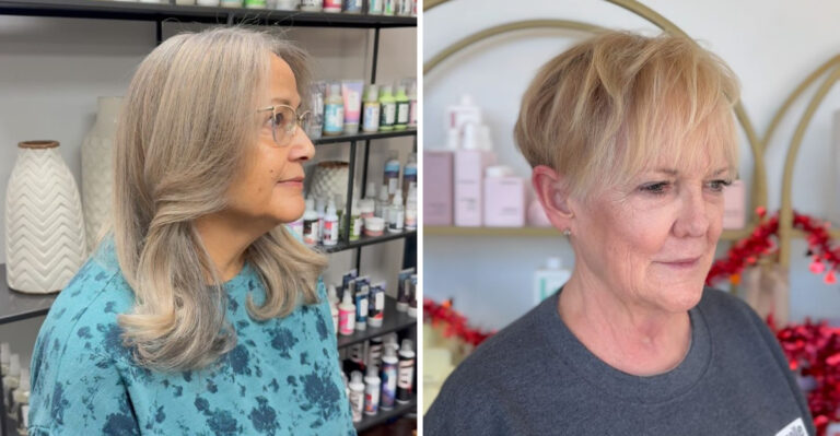 15 Beautiful Haircuts To Highlight Round Faces Over 60