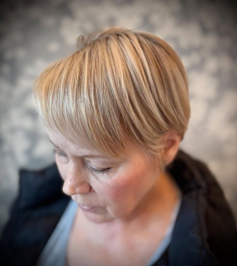 Classic Short Pixie with Soft Layers