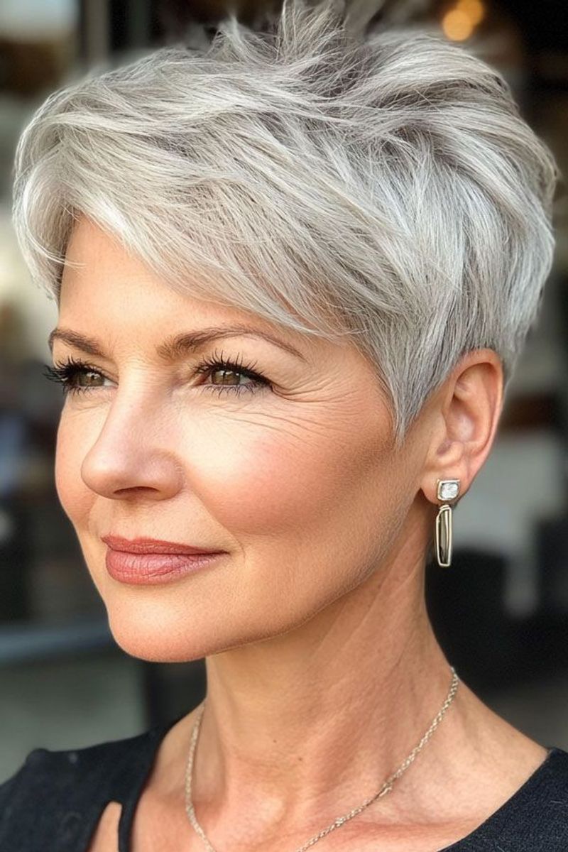 Pixie with Soft Fringe