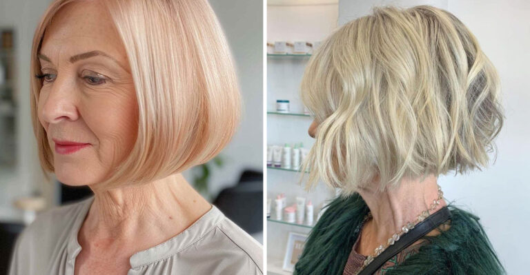 15 Daring Blunt Bob Haircuts That Look Better at 70