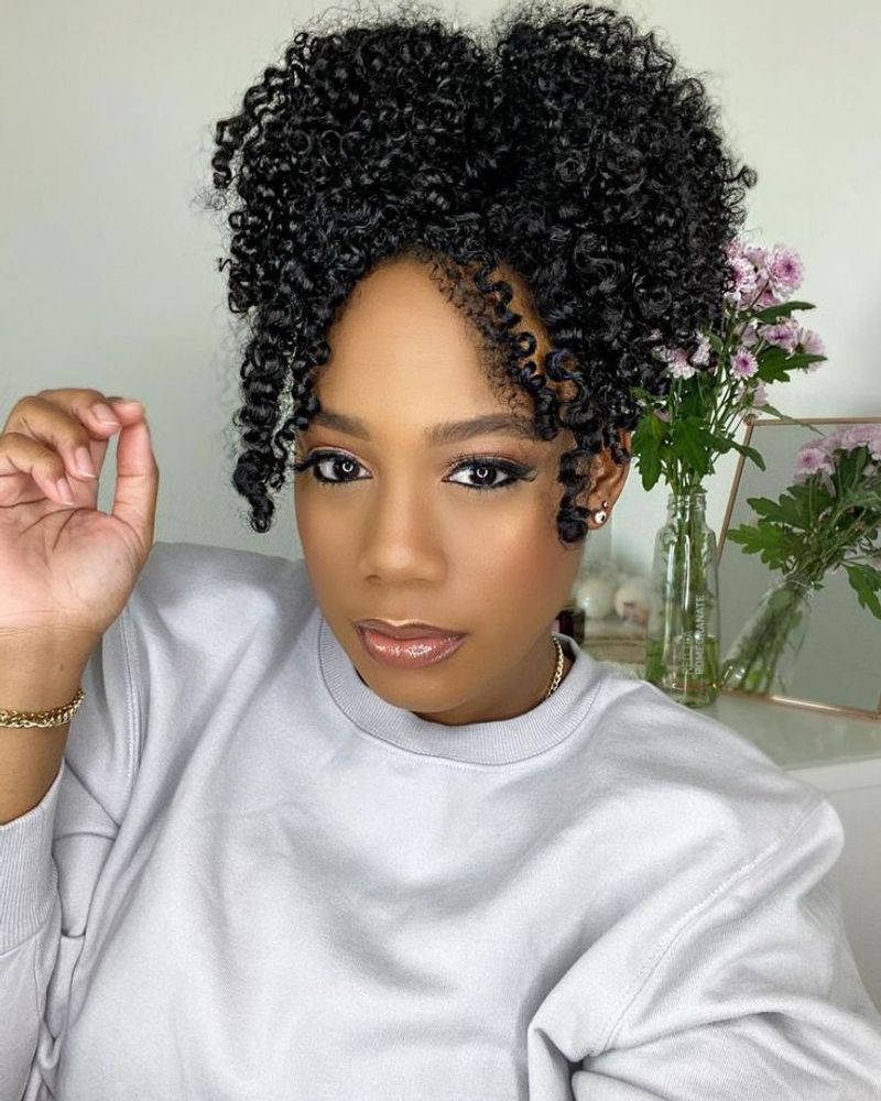 Pineapple Updo