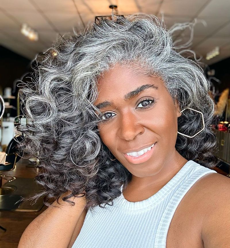 Silver Crown Twist-Out
