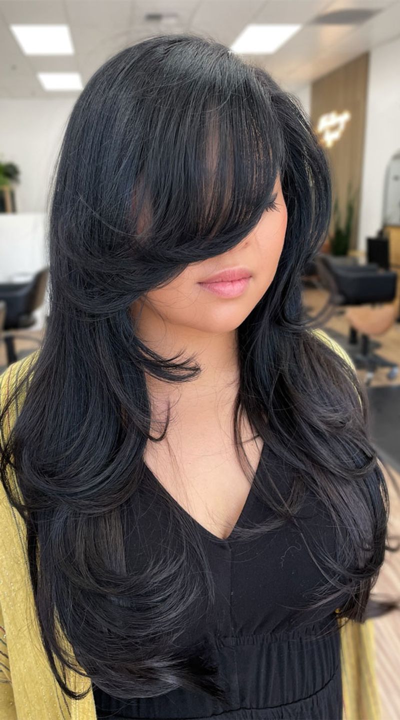 Long Layers with Side Sweep
