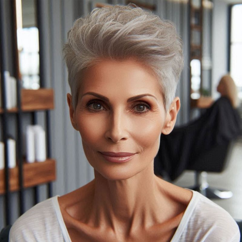 Super Short Pixie Cut