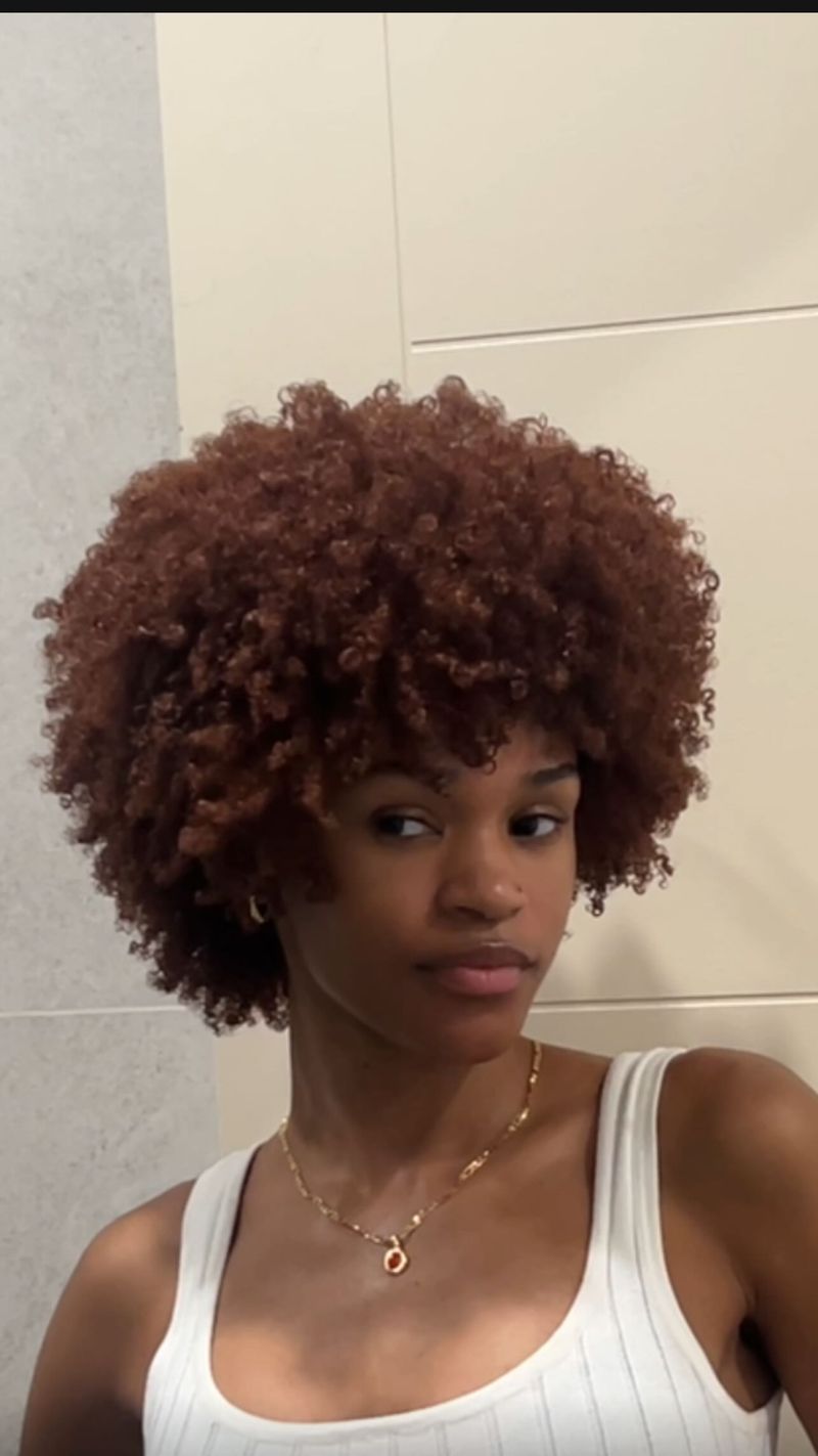 Defined Curly Fro
