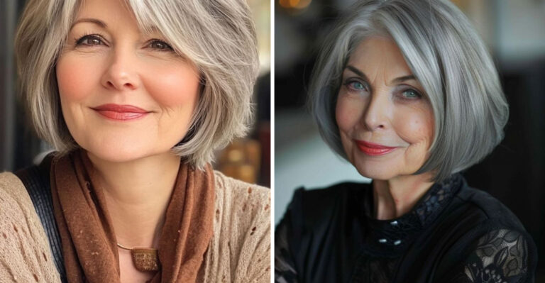 15 Timeless Chin-Length Hairstyles for the Stylish 60+ Woman
