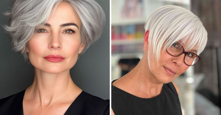 15 Trendy Long Pixie Hairstyles for Women Over 50