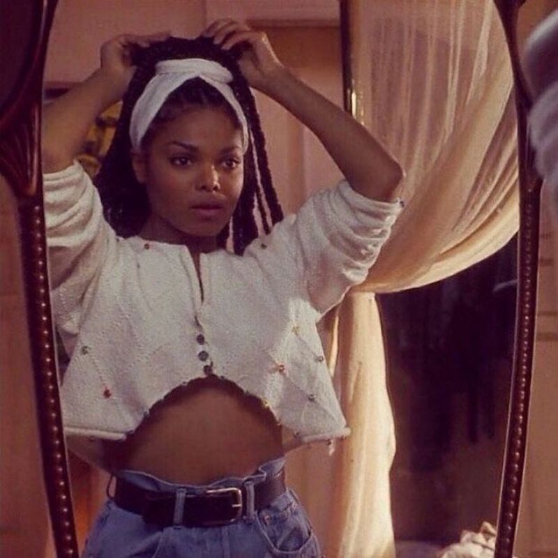 Box Braids à la Janet Jackson in 'Poetic Justice'