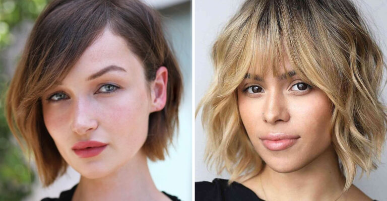 16 Face-Flattering Angled Bobs With Bangs to Love (And 4 That Might Disappoint)