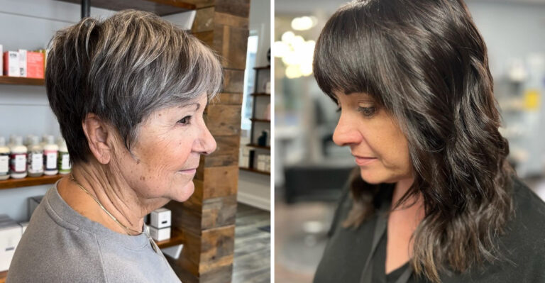 16 Go-To Hairstyles For Women Over 60 With A Round Face Shape