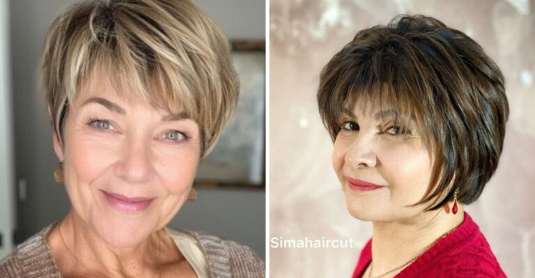 16 Modern Short Haircuts Senior Women Are Loving More Than Ever