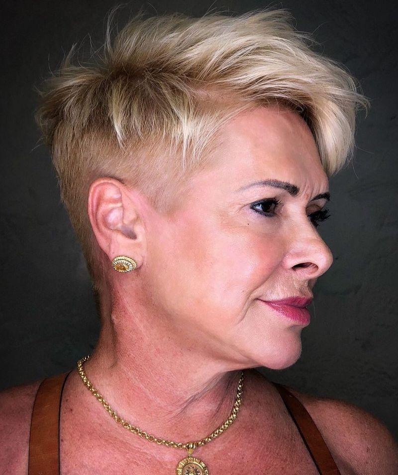 Super Short Buzzed Sides