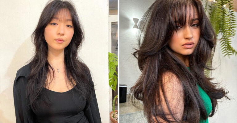 17 Dreamy Wispy Bangs That Add Just The Right Touch Of Style