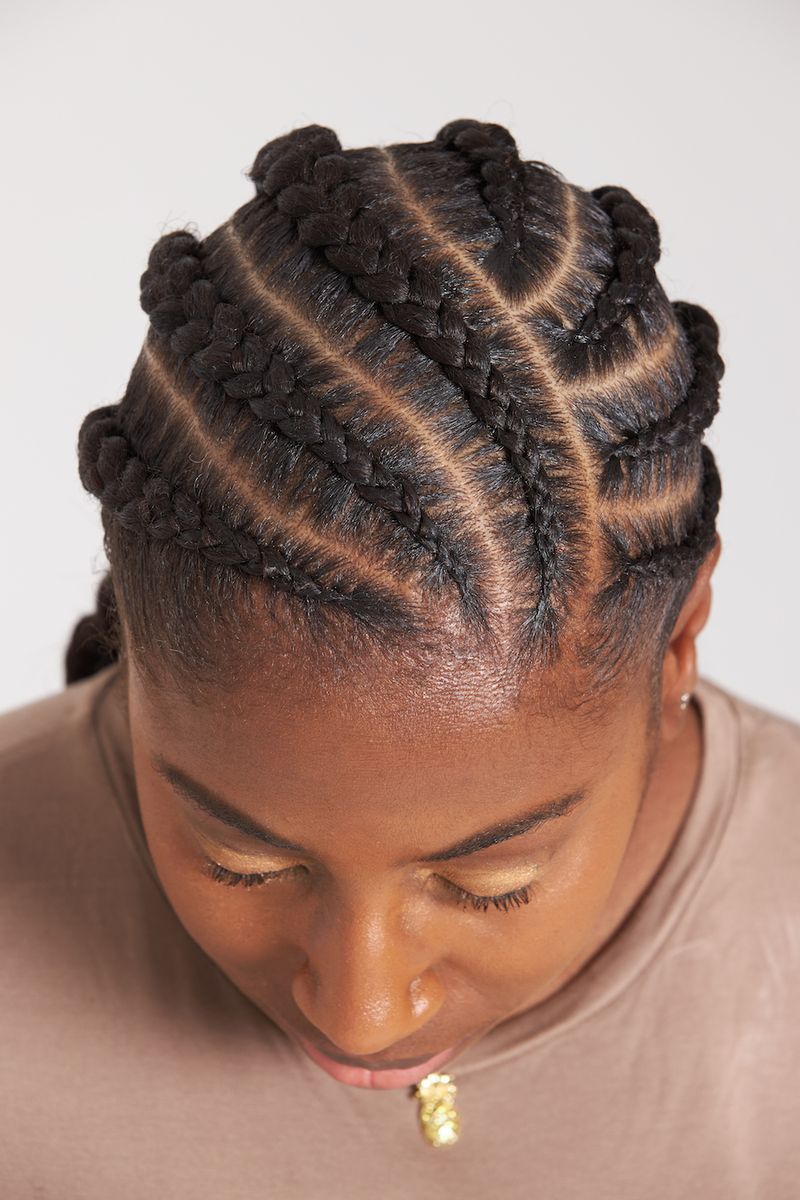 Classic Cornrow Feed-Ins