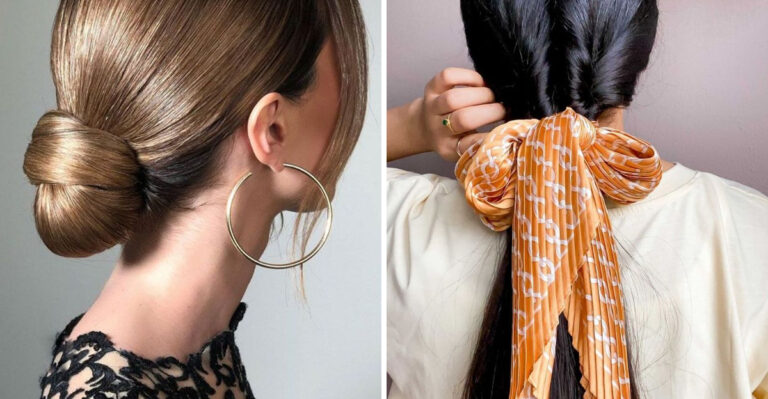 17 Sleek Hairstyles Quicker Than Your Morning Coffee