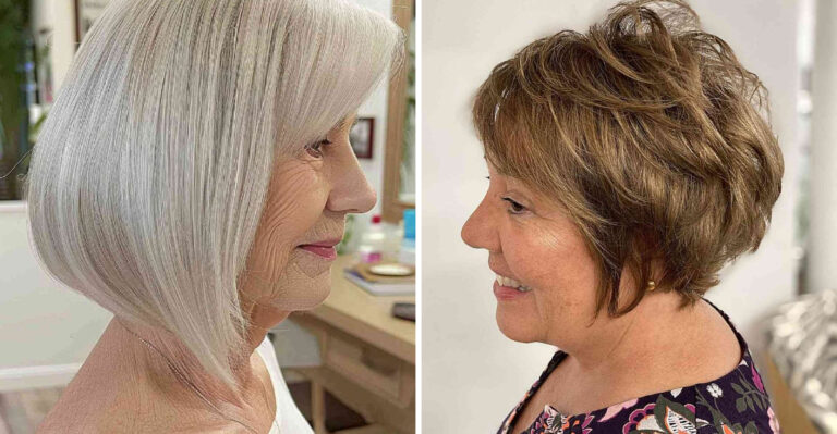 17 Stylish Yet Practical Haircuts That Make Life Easier For Women Over 70