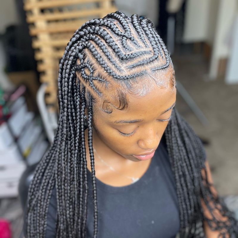Regal Fulani Braids