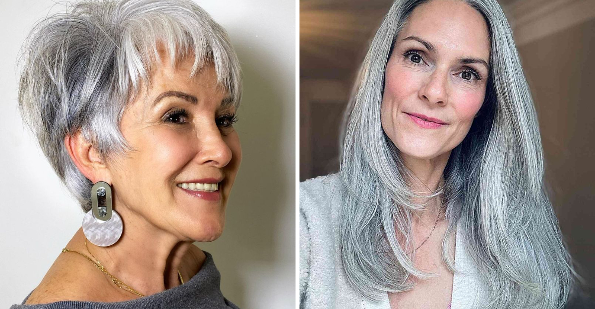 18 Hairstyles That Frame Your Face Beautifully at 70+