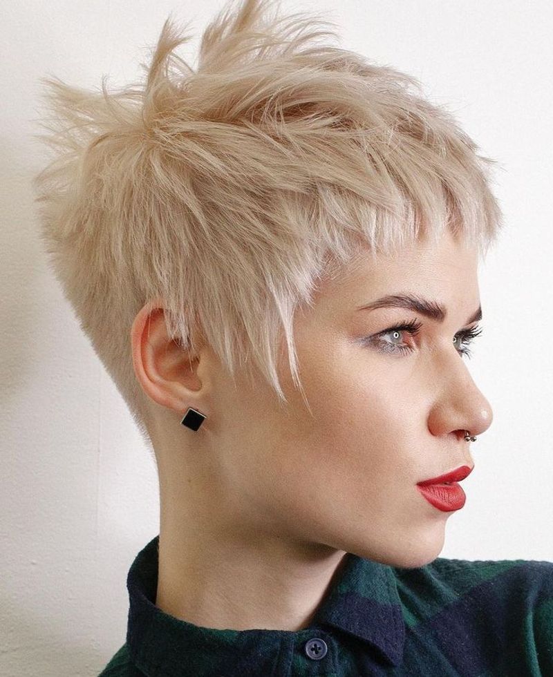 The Pixie Cut with Wispy Bangs