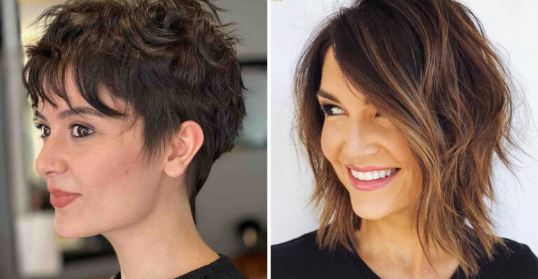 19 Youthful Short Haircuts with Long Bangs That Say “I’ve Still Got It” Without Saying a Word