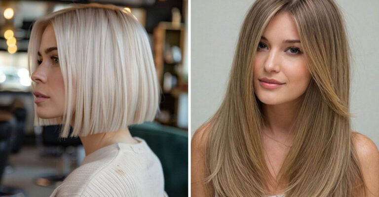 20 Practical and Stylish Pencil-Straight Haircuts You’re About to See Everywhere