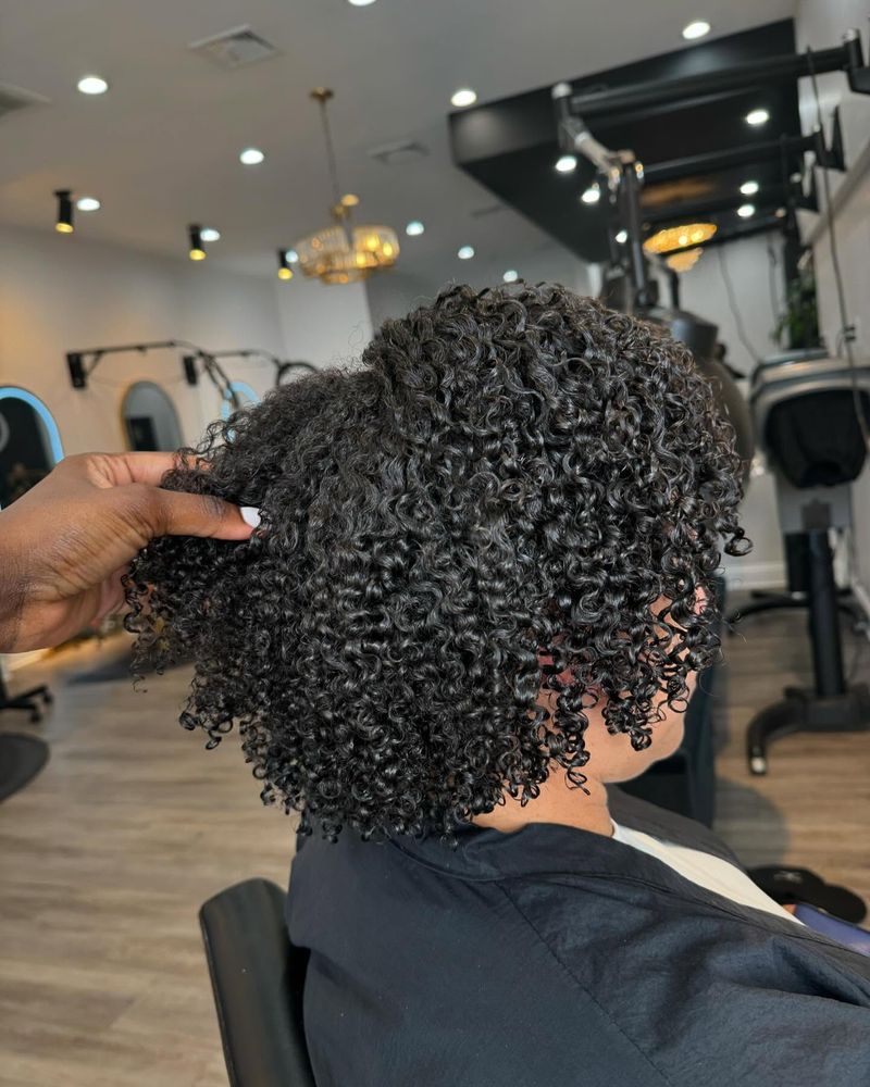 Hydrated Curl Definition