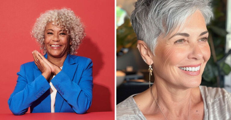 21 Stunning Hairstyles for Women Who’ve Ditched Hair Dye for Good