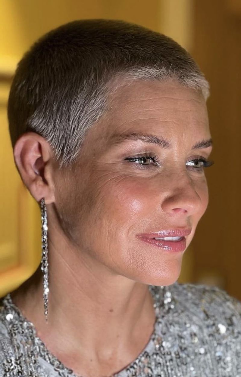 AVOID: Super Short Buzz Cuts