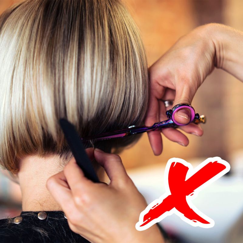 AVOID: Severe One-Length Blunt Cut