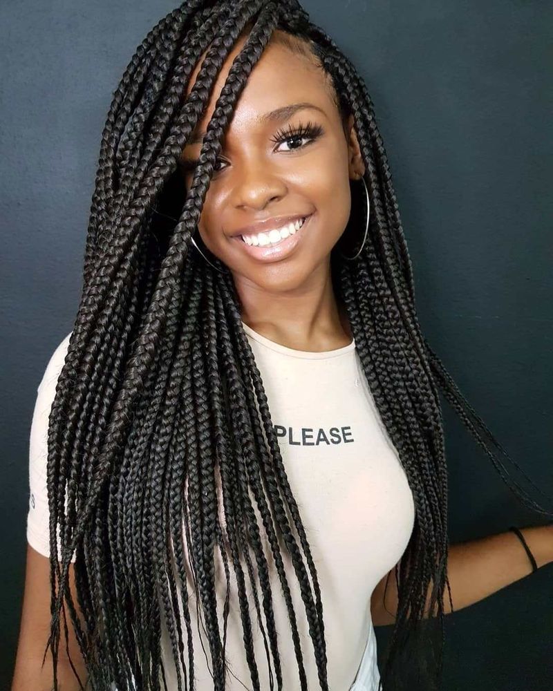 Box Braids: Ancient Technique, Modern Statement