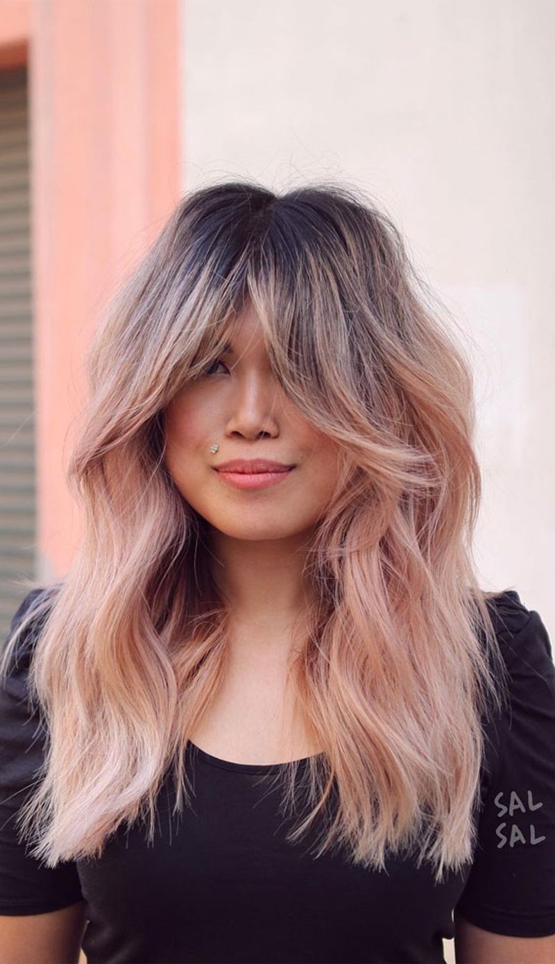 Choppy Midi Cut with Curtain Layers