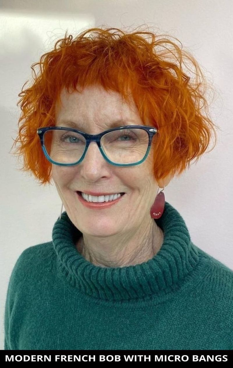 French Bob with Micro Bangs