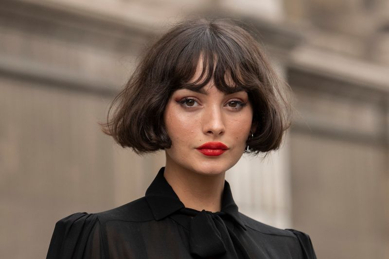 French Bob with Bangs