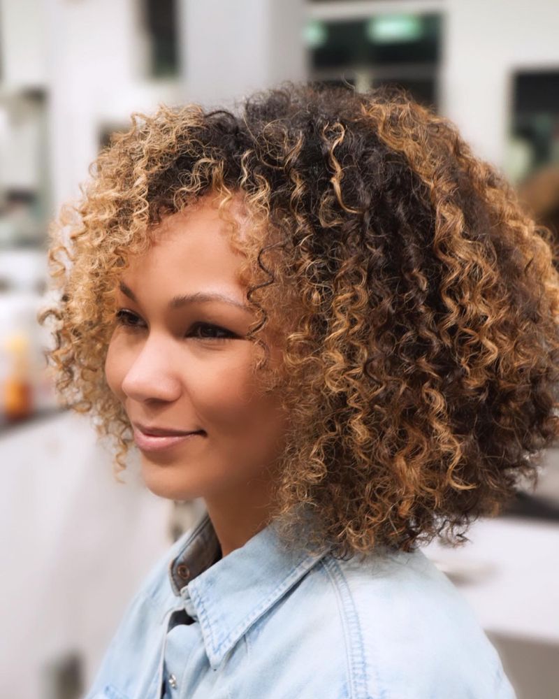 Voluminous Curly Crop