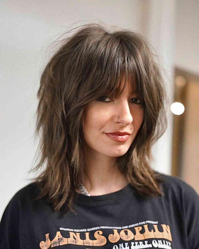 Heavily Layered Shag Bob (Not Worth It)