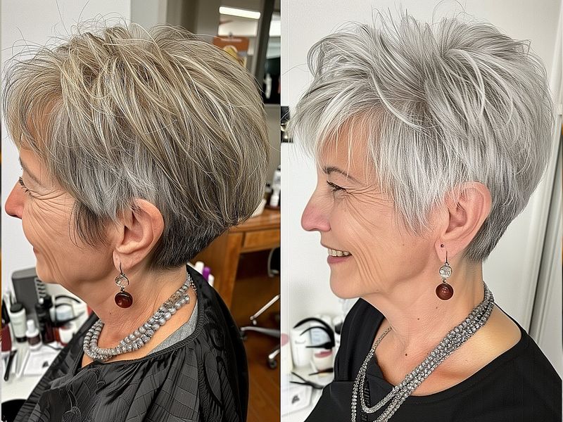 Short Layered Cut with Volume on Top