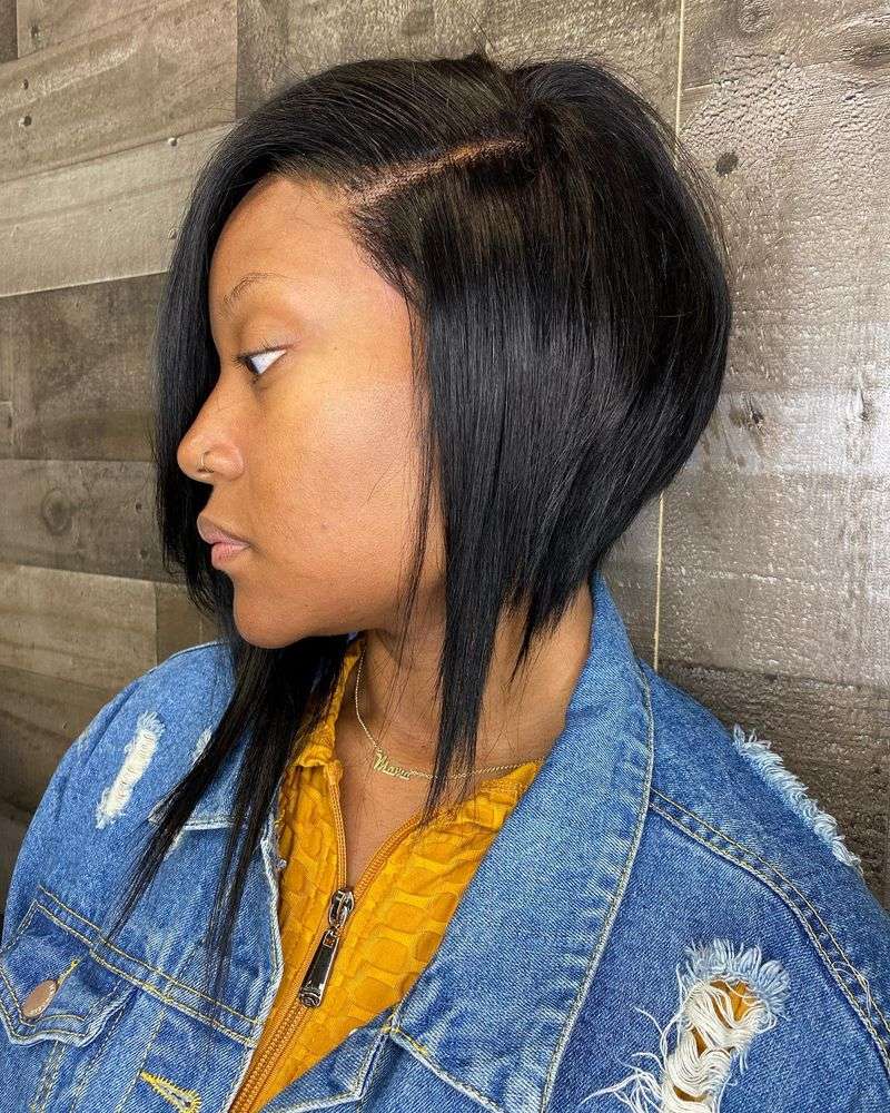 Razor-Cut Bob with Wispy Ends