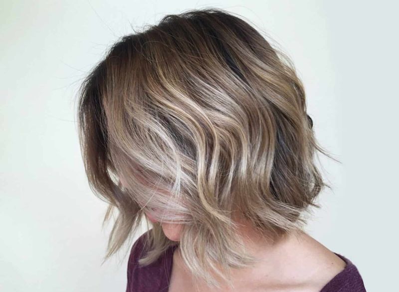 Tousled Chin-Length Cut